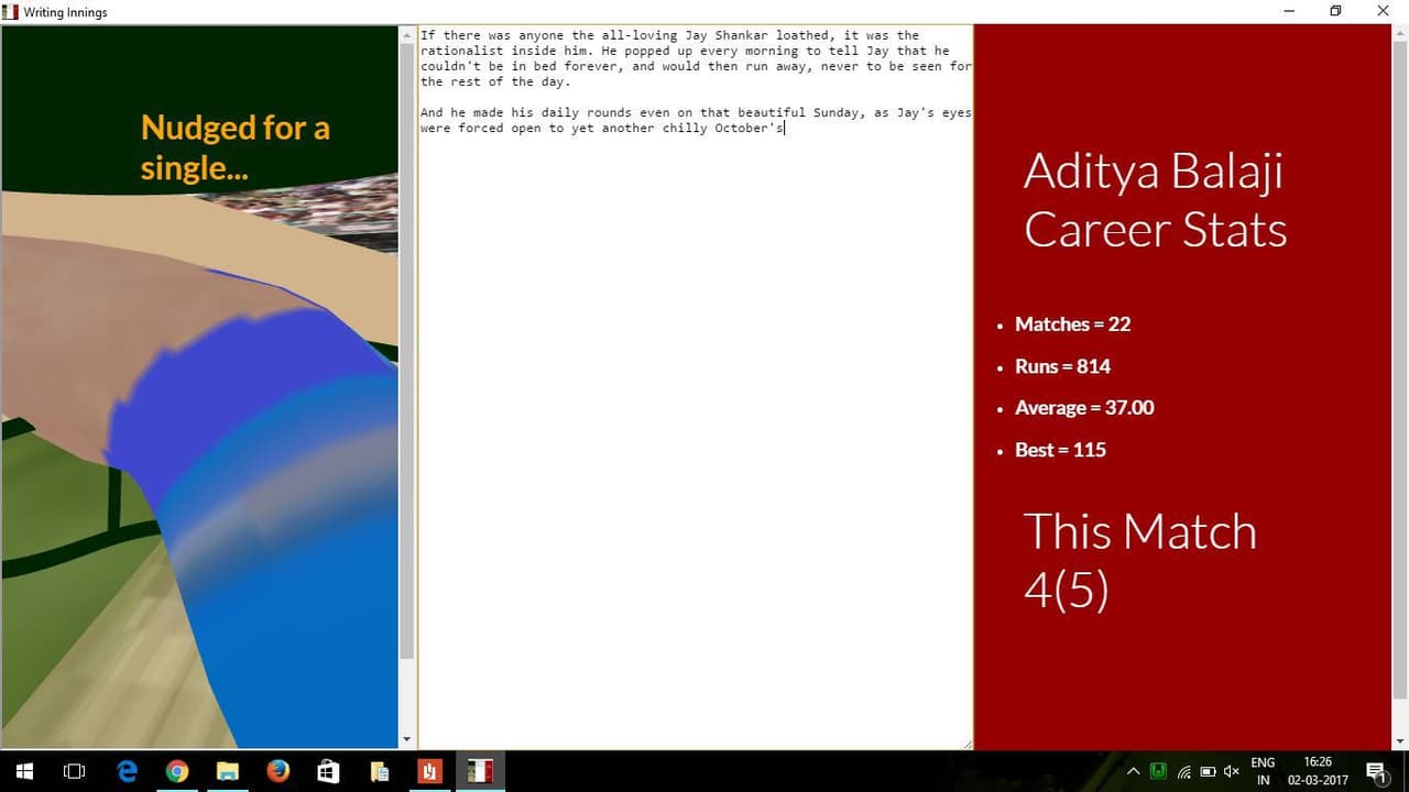 Writing Innings screenshot 3