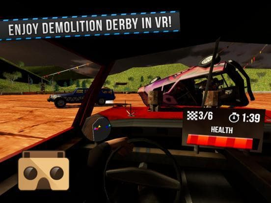 Demolition Derby Virtual Reality (VR) Racing screenshot 2