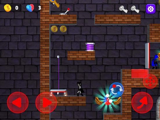 Red And Blue Stickman 3D 2021 screenshot 2