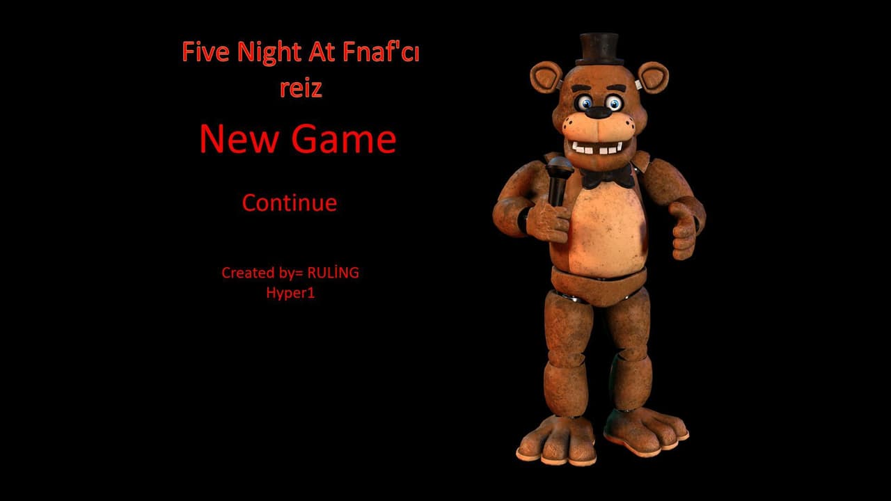 Five Night At Fnafcı Reiz