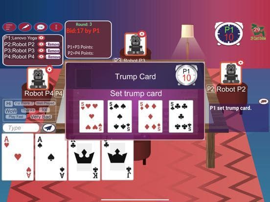 29 Card Online screenshot 3