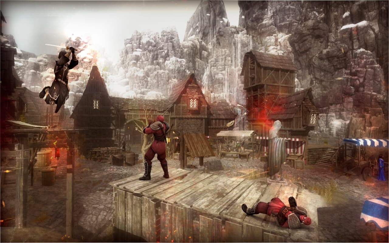 Real Assassin Ninja Warrior Hero - Battle Fight screenshot 2