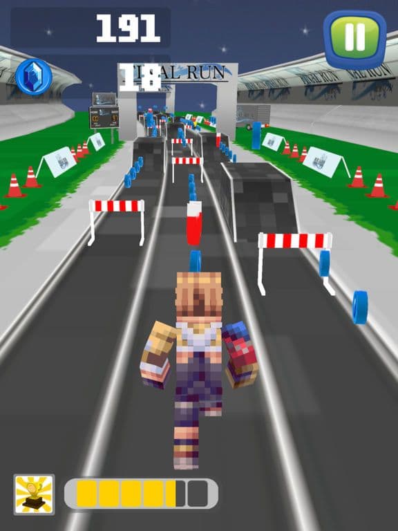 Fantasy Hero Blocks Running Lite