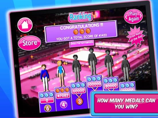 Gymnastic & Dance Girls Game