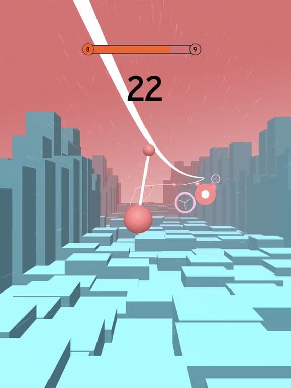 Line Ball: Color Smash Games screenshot 2