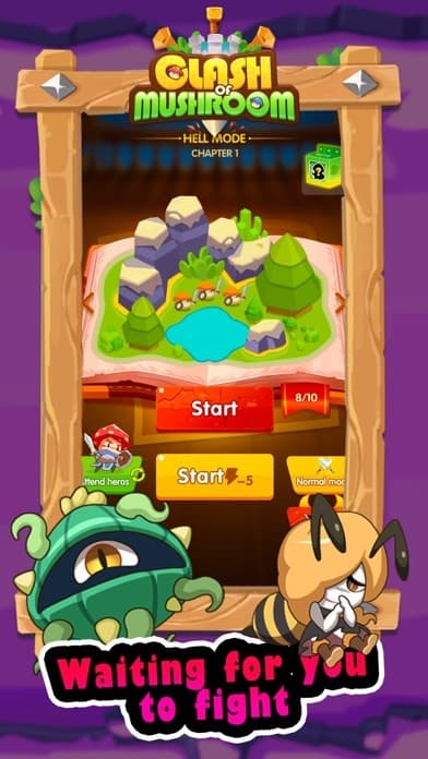 Clash of Mushroom