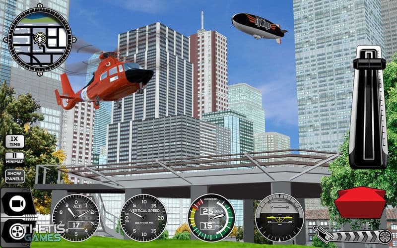 Helicopter Simulator 2017 Premium screenshot 5