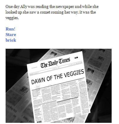 ChickTech Game Jam: Dawn of the Veggies