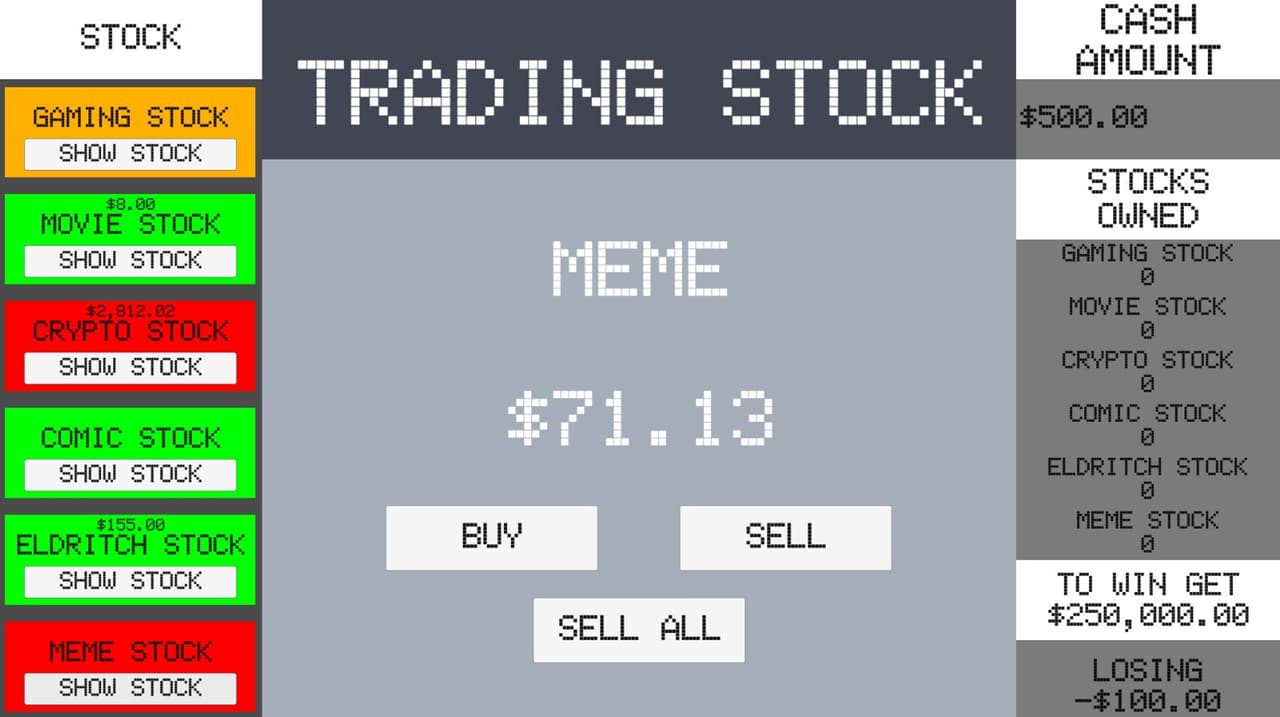 Simple Stock Trading Simulator screenshot 4