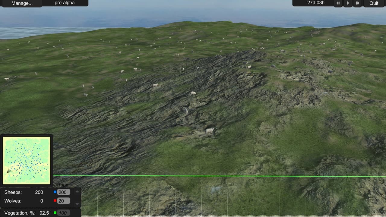 Wildlife Sanctuary Simulator - Alpha screenshot 2