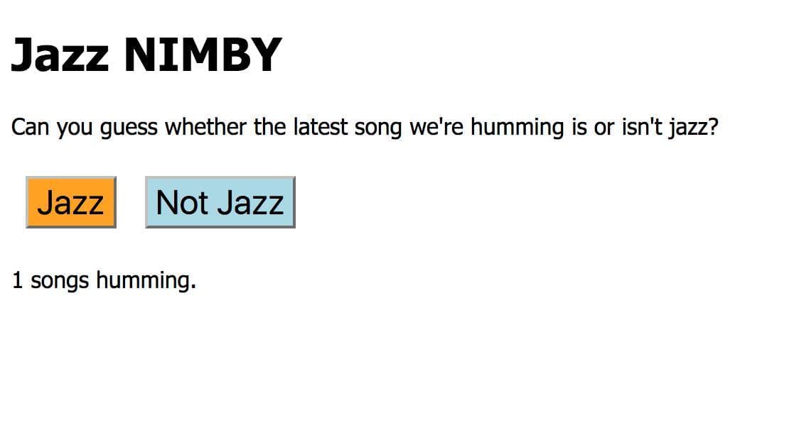 Jazz NIMBY