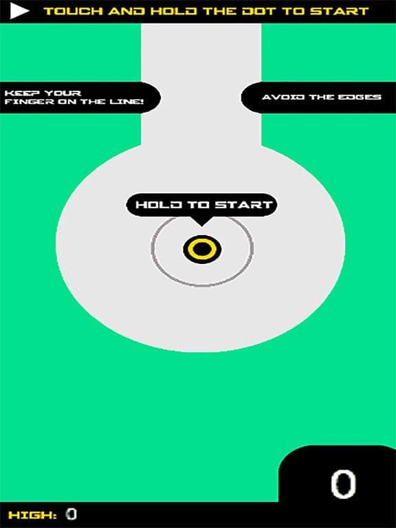 Hold The Line: The Endless Finger Dodger screenshot 3