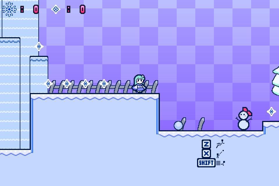 A winter adventure with Sanae Kochiya screenshot 2