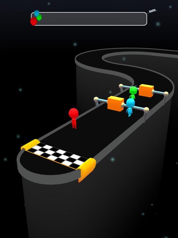 Color Shootout - Stickman Race screenshot 2