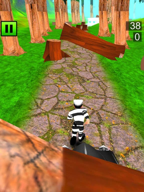 Jungle Crazy Runner: Prisoner Survival 3D screenshot 6