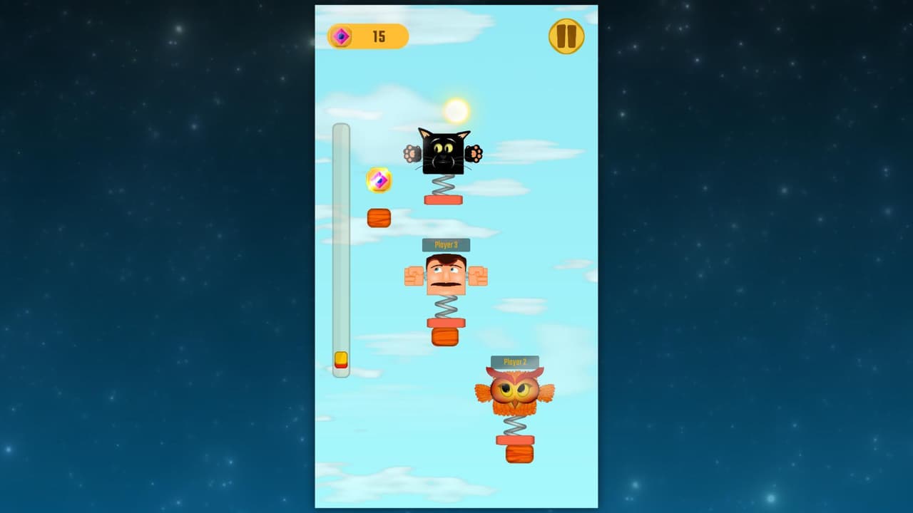 Springy Squares: Jumping Game screenshot 4