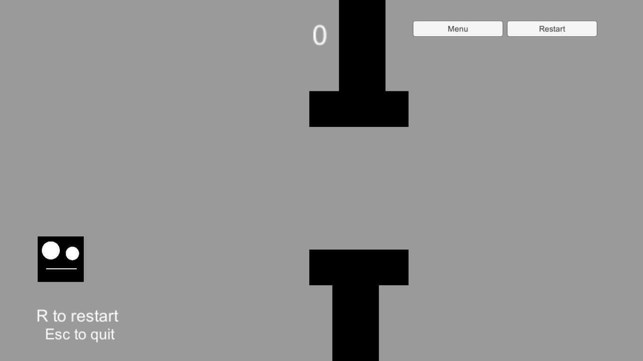 Flappy Cube: The Dark Edition