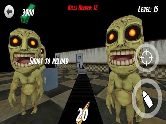 Zombie Kill Chamber 3D (A Sniper Gun Shooting Dark Horror Survival Game) screenshot 2