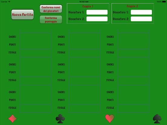 Burraco Score HD screenshot 2