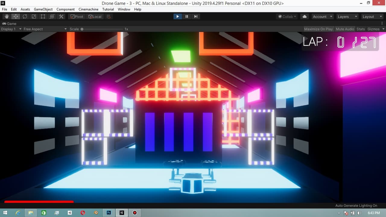 Drone Racing Game screenshot 2