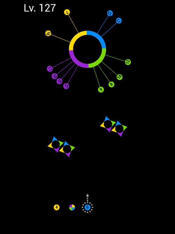 Color Arrow VS Twisty Wheel: Crazy AA game screenshot 3