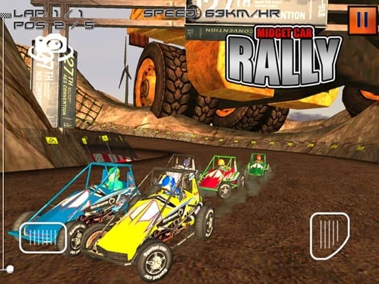 Midget Car Rally - Free Dune Buggy Racing Game screenshot 4