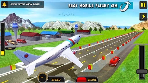 City Airplane Pilot Flight New Game-Plane Games screenshot 3