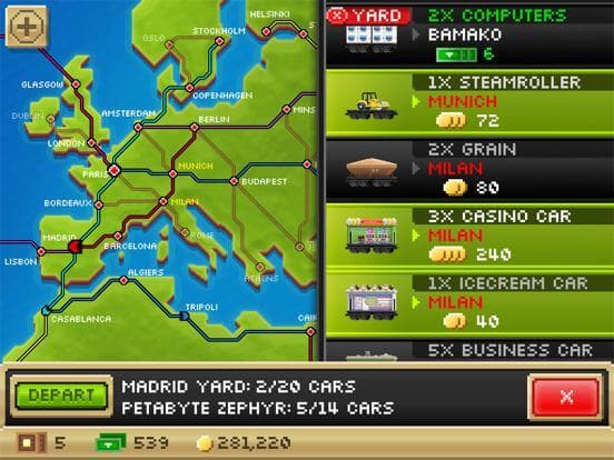 Pocket Trains - Railroad Empire Building screenshot 3