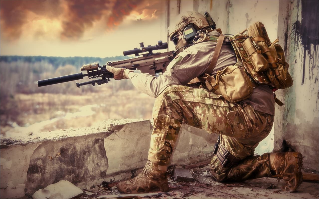 Mountain Sniper Shooting Pro– Sniper Shooting Wars screenshot 4