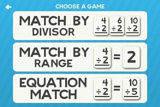 Division Flashcard Match Games for Kids Math Free screenshot 4