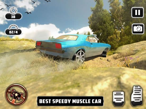 Muscle Car Race Traffic Games screenshot 3