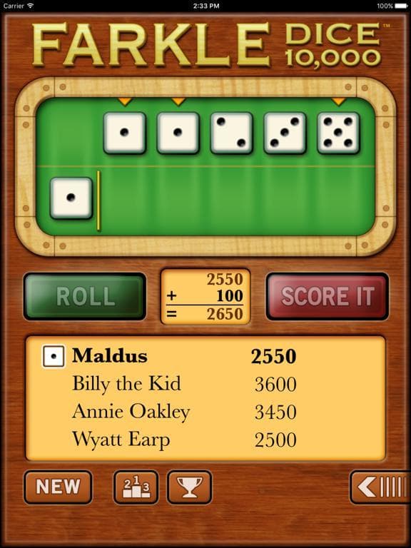 Farkle Dice - Free screenshot 3