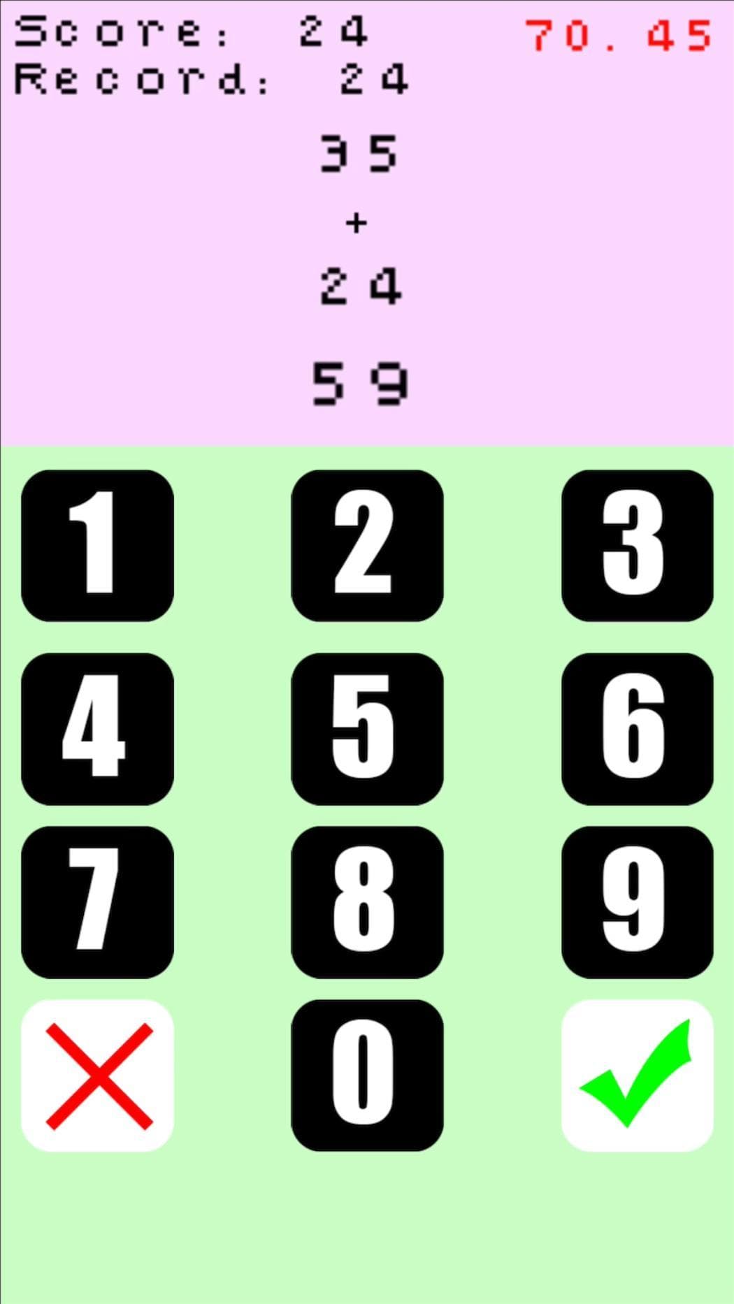 Math IQ test screenshot 5