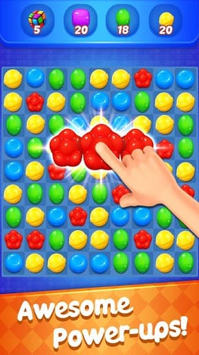 Sweet Candy Witch - Match 3 Puzzle Free Games screenshot 4