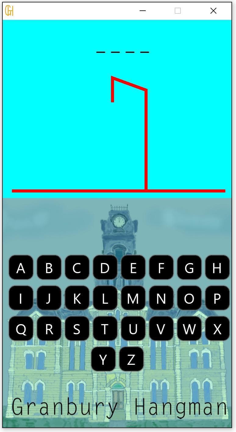 Granbury Hangman screenshot 4