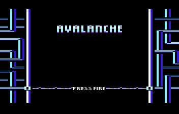 VIC20 - Avalanche (2012) screenshot 2