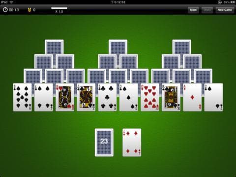 TriPeaks Solitaire Free screenshot 2