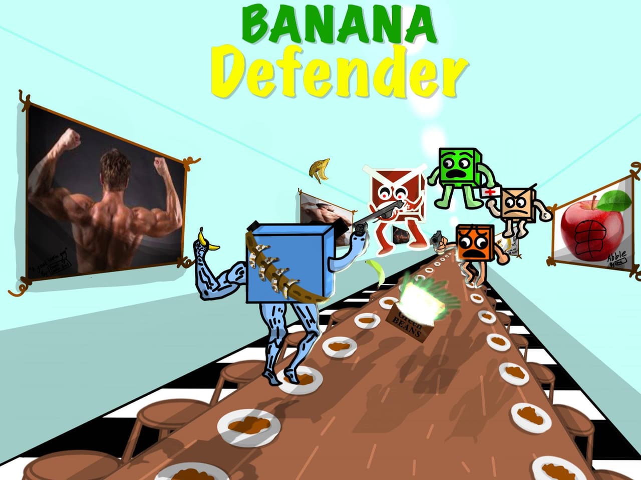Banana Defender WebGL