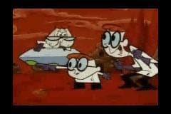 Gameboy Advance Video Cartoon Network Dexter`s Laboratory movie:Ego Trip screenshot 2