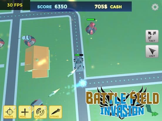 BATTLE FIELD INVASION - FREE 3D WAR STRATEGY GAME screenshot 3