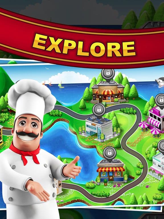 Cooking Scramble: World Master Chef & Food Fever