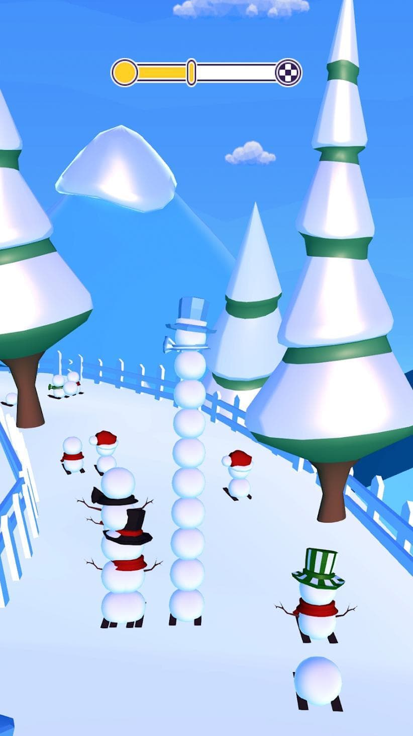 Snowman Rush (SENOME) screenshot 4