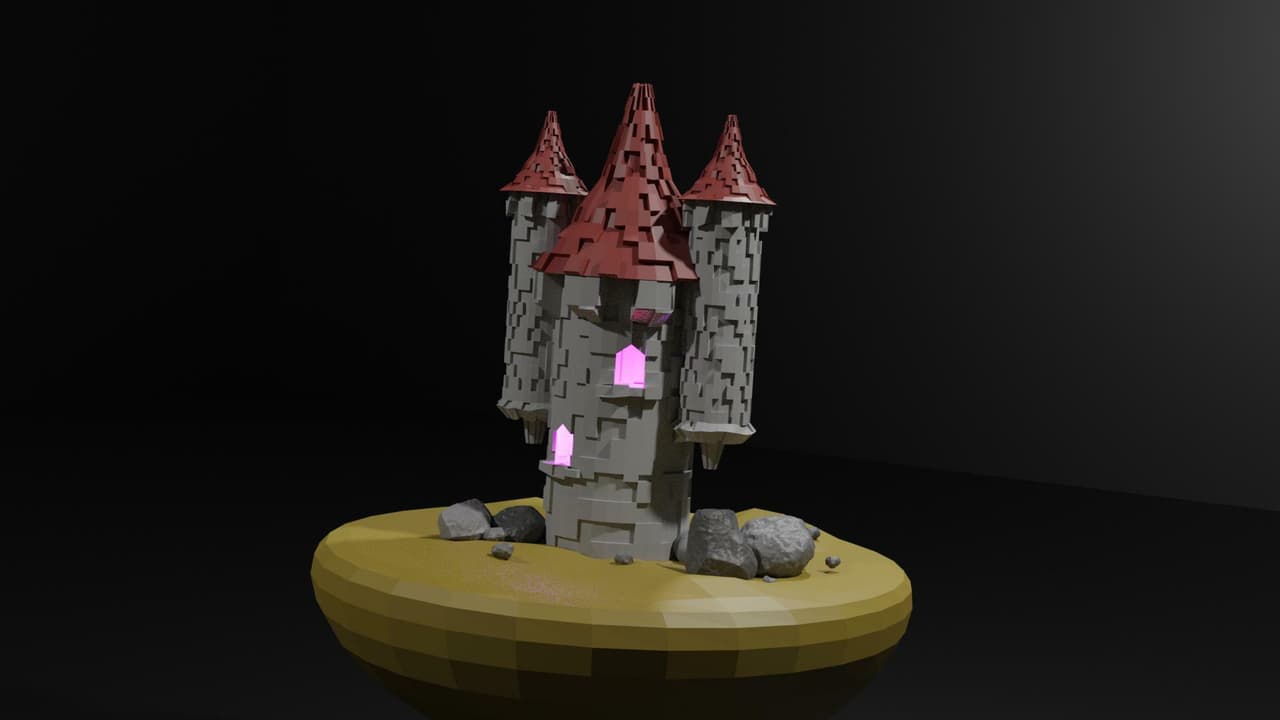 Castle Free LowPoly screenshot 3