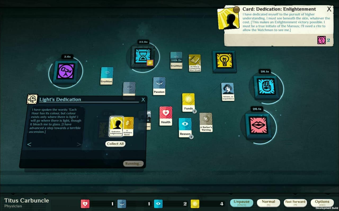Cultist Simulator + Dancer, Priest and Ghoul DLCs screenshot 3