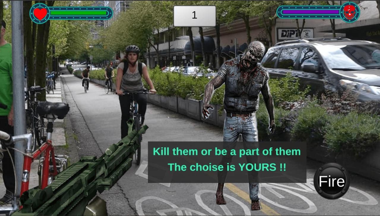 AR Zombie Hunter screenshot 4