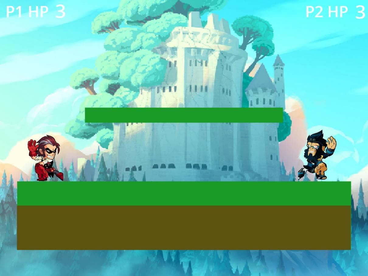 i tried making brawlhalla in 10min