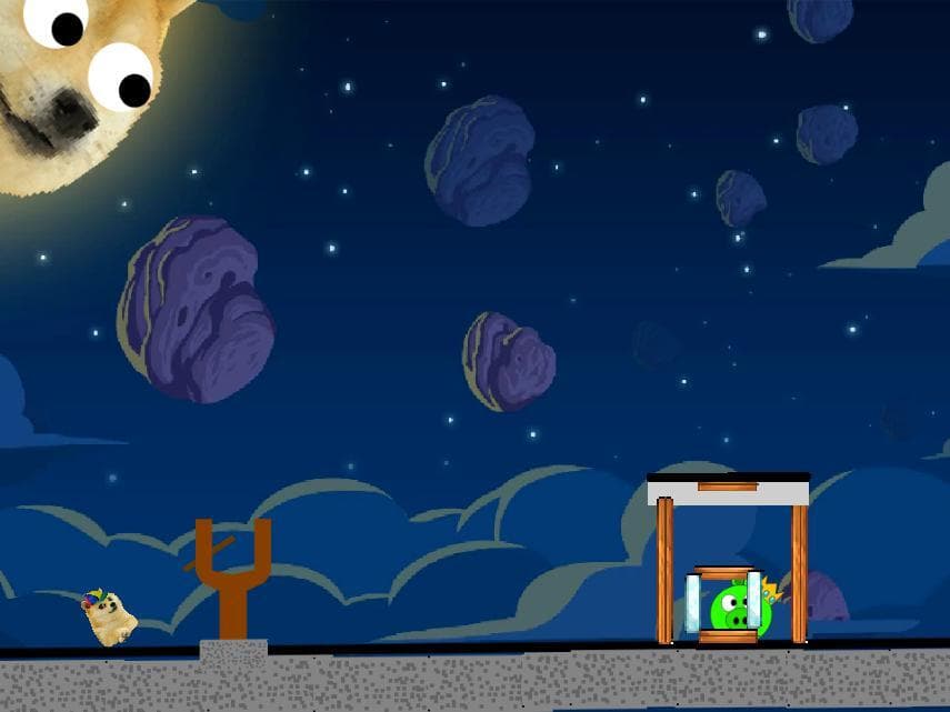 angry doge space screenshot 2