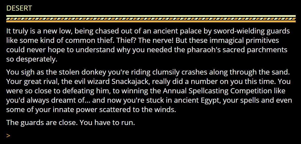 In a Tomb with a Donkey