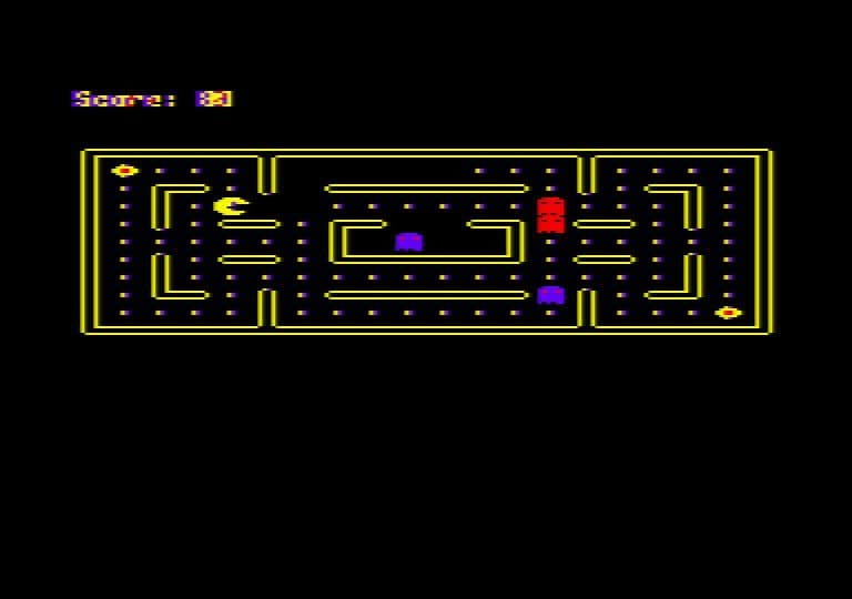 CPCMiniPac (Amstrad CPC) by Stefan Hasenhütl screenshot 3