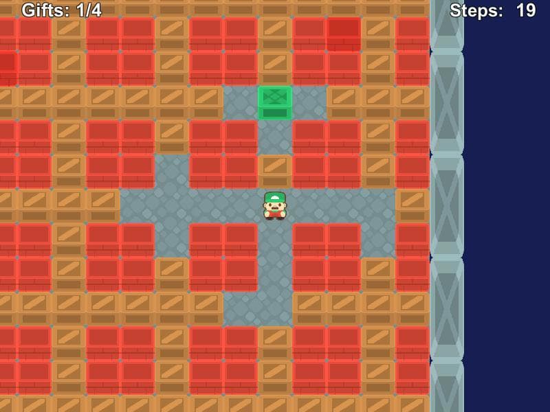 Maze with gifts screenshot 4